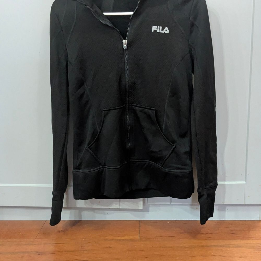 Fila Black Zip-Up Jacket - Picture 10 of 11